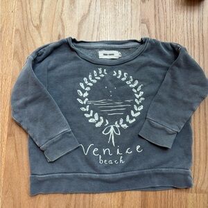 Bobo Choses Charcoal Venice Beach Sweatshirt